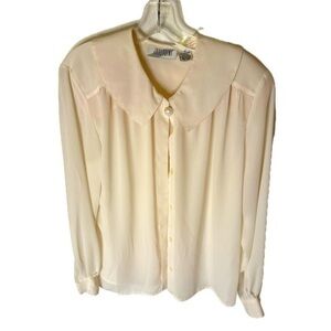 Vintage Josephine Button-Down Blouse